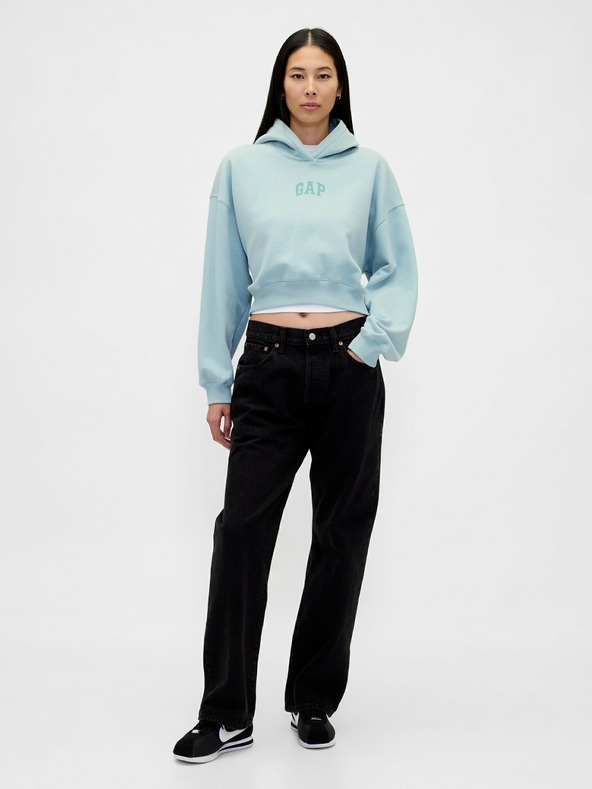 GAP Cropped Hoodie Logo GAP