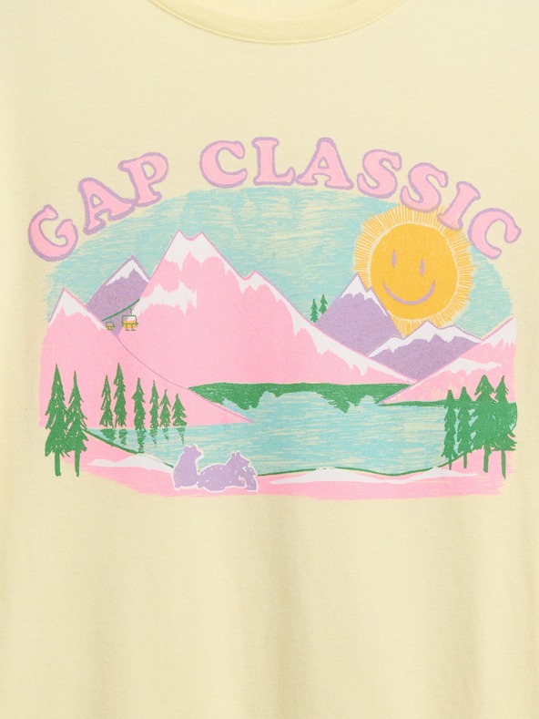 GAP Kinder T-Shirt mit Aufdruck GAP