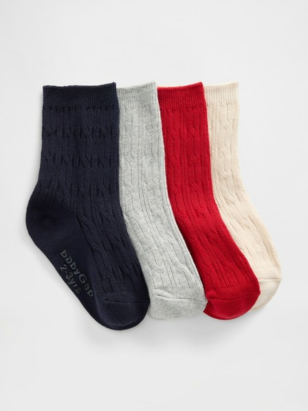 GAP 4er-Pack Baby Stricksocken GAP