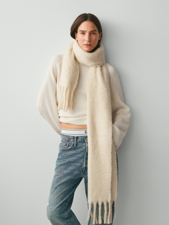 GAP Schal Unisex mit Wollanteil GAP