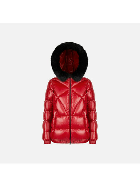 Geox Rote Damen-Daunenjacke Geox Backsie