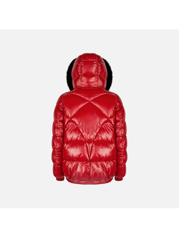 Geox Rote Damen-Daunenjacke Geox Backsie