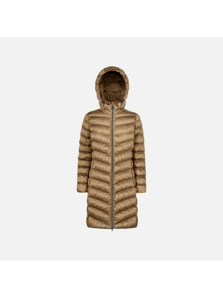 Geox Hellbraune Damen-Daunenjacke Geox Zosma
