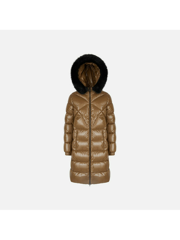 Geox Braune Damen-Parka Geox Backsie
