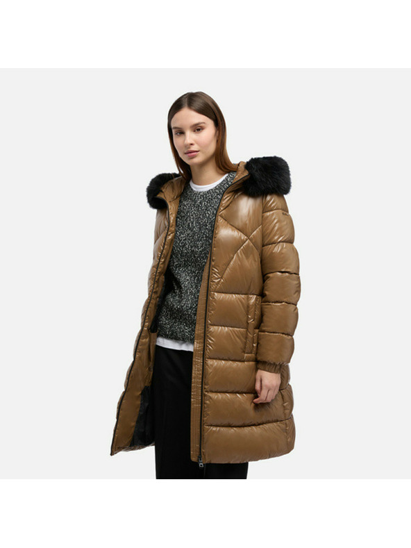 Geox Braune Damen-Parka Geox Backsie