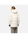 Geox Cremefarbene Damen-Daunenjacke Geox Spherica