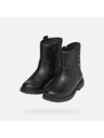 Geox Schwarze Mädchen-Stiefeletten Geox Eclair Girl
