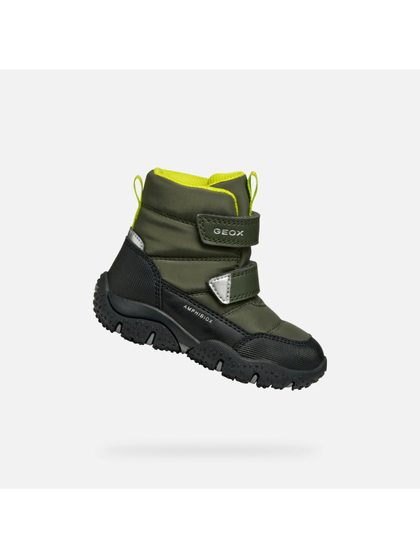 Geox Khaki Kinderschuhe für erste Schritte Geox Baltic Boy B ABX