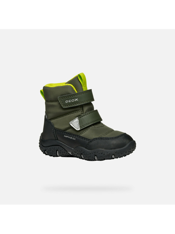 Geox Khaki Kinderschuhe für erste Schritte Geox Baltic Boy B ABX
