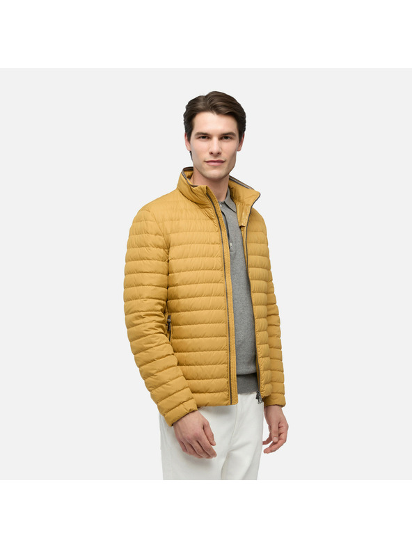 Geox Gelbe Herren-Daunenjacke Geox Warrens