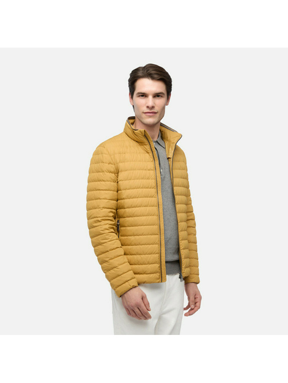 Geox Gelbe Herren-Daunenjacke Geox Warrens