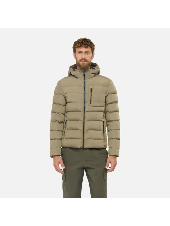 Geox Beige Herren-Daunenjacke Geox Snake