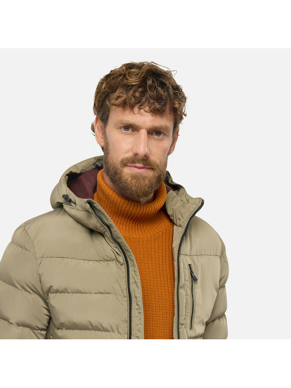Geox Beige Herren-Daunenjacke Geox Snake