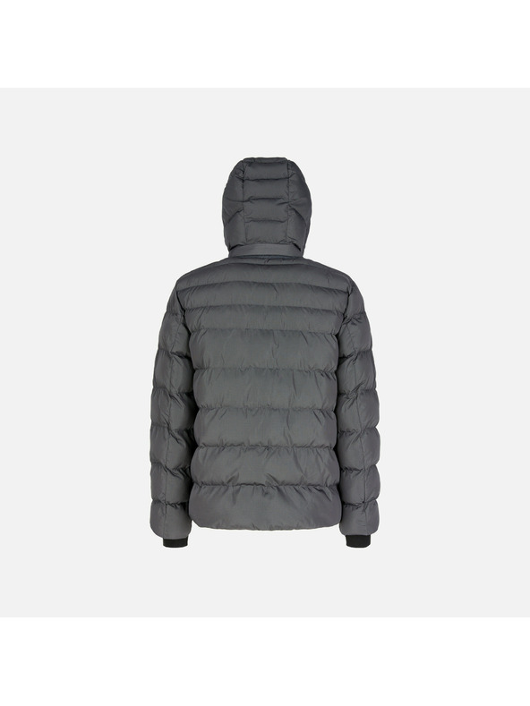 Geox Graue Herren-Daunenjacke Geox Leitan