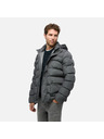Geox Graue Herren-Daunenjacke Geox Leitan