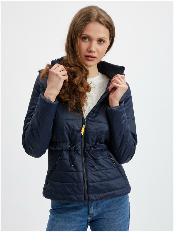 Orsay Dunkelblau, leichte gesteppte Damenjacke ORSAY