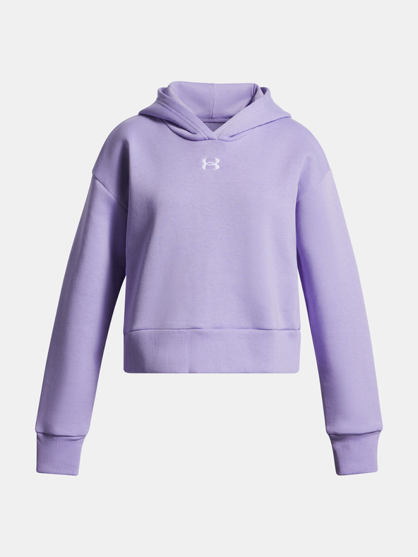 Under Armour Mädchen Hoodie Under Armour UA Rival Fleece Hoodie-PPL