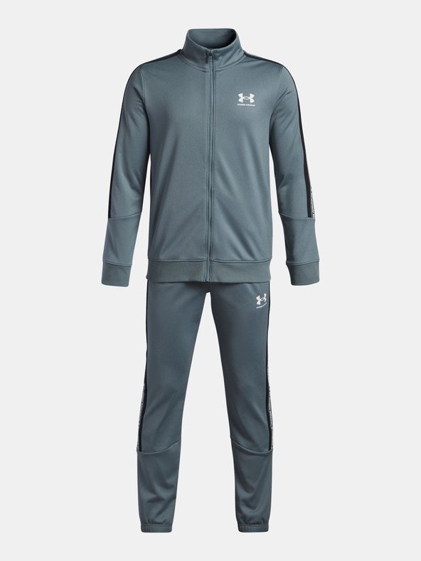 Under Armour Jungen Trainingsanzug Under Armour UA B Icon Knit Tracksuit-BLU