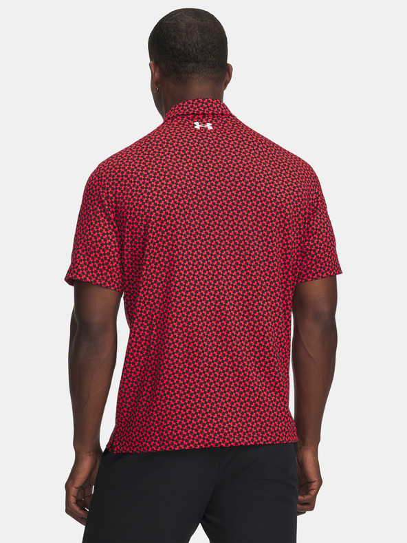 Under Armour Herren-T-Shirt Under Armour UA T2G Printed Polo-RED