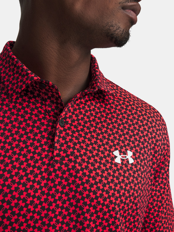 Under Armour Herren-T-Shirt Under Armour UA T2G Printed Polo-RED