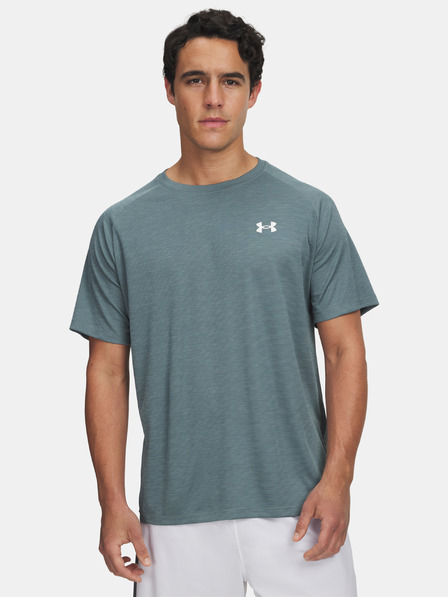 Under Armour Herren T-Shirt Under Armour UA Tech Textured SS-BLU