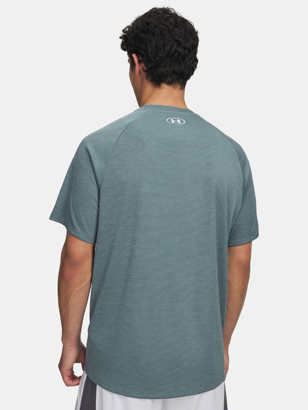 Under Armour Herren T-Shirt Under Armour UA Tech Textured SS-BLU
