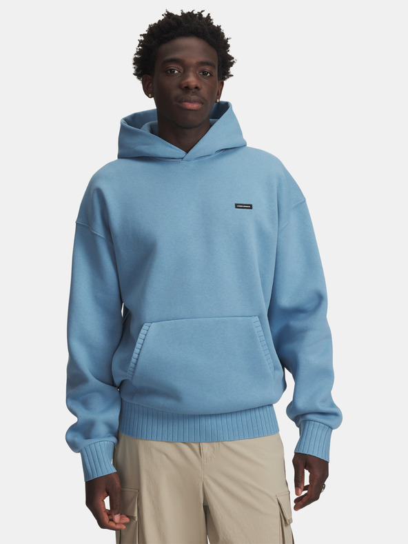 Under Armour Herren-Sweatshirt Under Armour UA Icon Heavy Rib Hdy-BLU