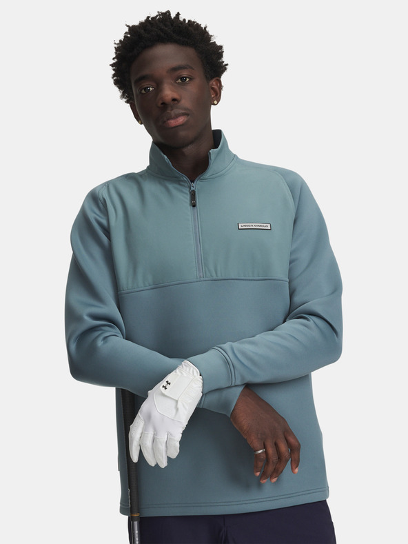 Under Armour Herren Pullover Under Armour UA Drive Pro Hybrid HZ-BLU