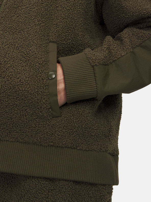 Under Armour Herren-Sweatshirt Under Armour UA High Pile Fleece FZ-GRN