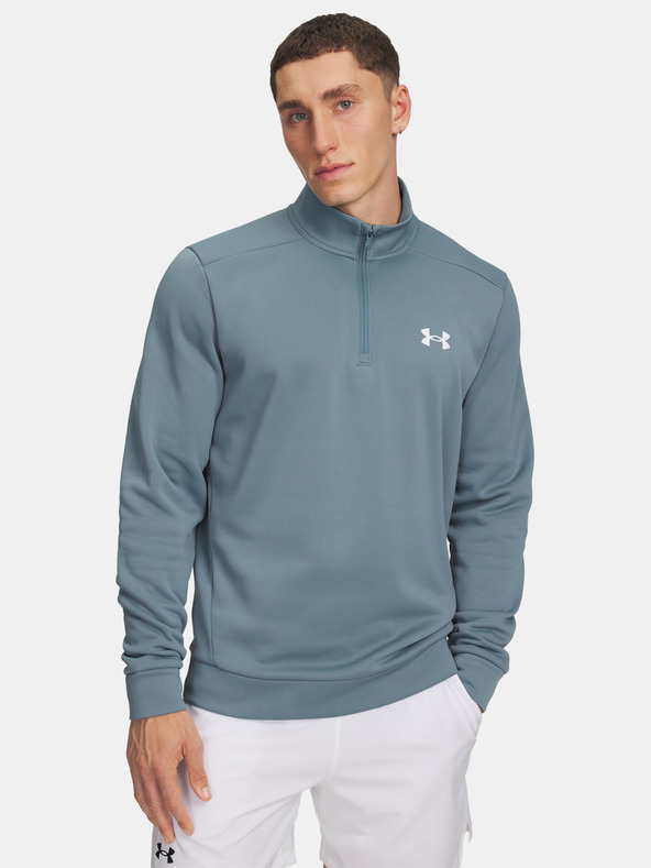 Under Armour Herren Sweatshirt Under Armour UA Armour Fleece 1/4 Zip-BLU
