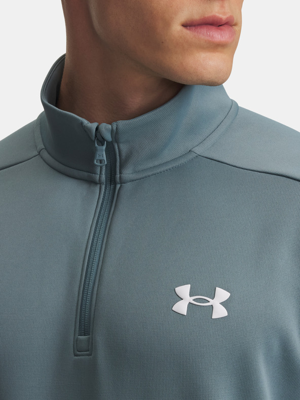 Under Armour Herren Sweatshirt Under Armour UA Armour Fleece 1/4 Zip-BLU