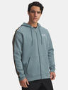 Under Armour Herren-Sweatshirt Under Armour UA Icon Fleece FZ Taping-BLU