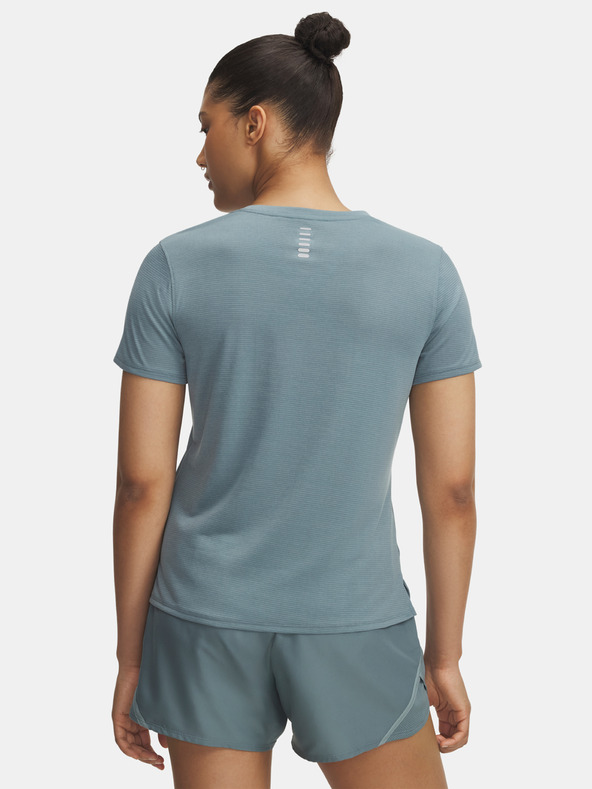 Under Armour Damen-T-Shirt Under Armour UA Launch Shortsleeve-BLU