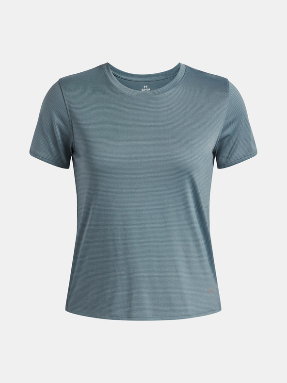 Under Armour Damen-T-Shirt Under Armour UA Launch Shortsleeve-BLU
