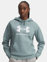 Under Armour Damen-Sweatshirt Under Armour UA Rival Fleece Big Logo HD-GRN