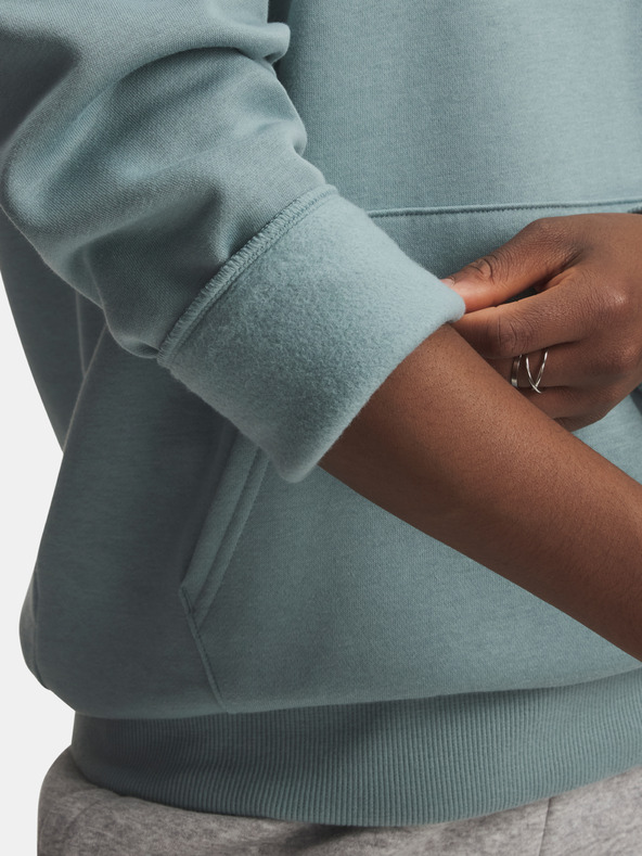 Under Armour Damen-Sweatshirt Under Armour UA Rival Fleece Big Logo HD-GRN