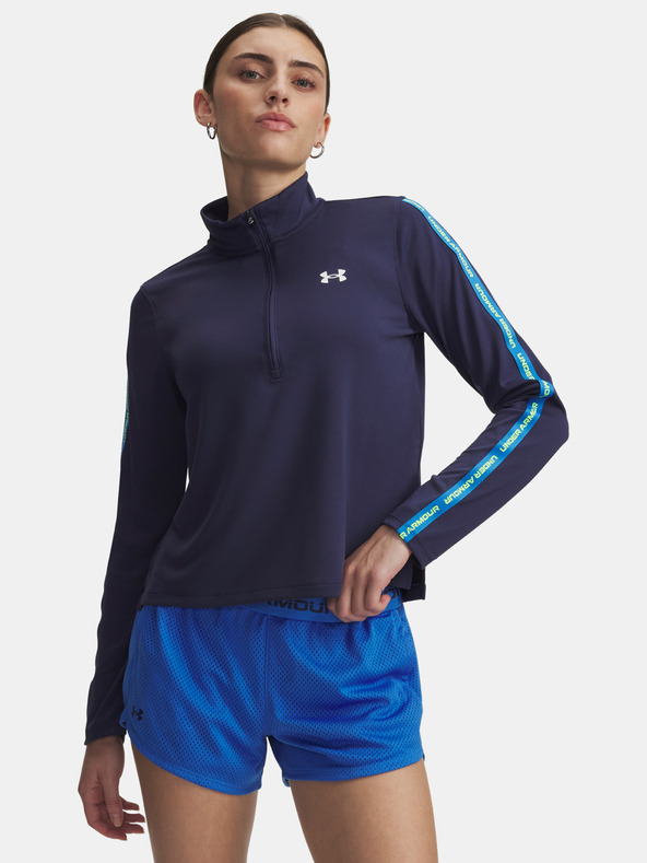 Under Armour Damen-Sweatshirt Under Armour UA Tech WM Tape Half Zip-BLU