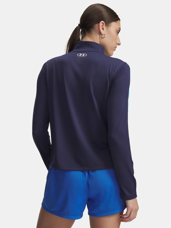 Under Armour Damen-Sweatshirt Under Armour UA Tech WM Tape Half Zip-BLU