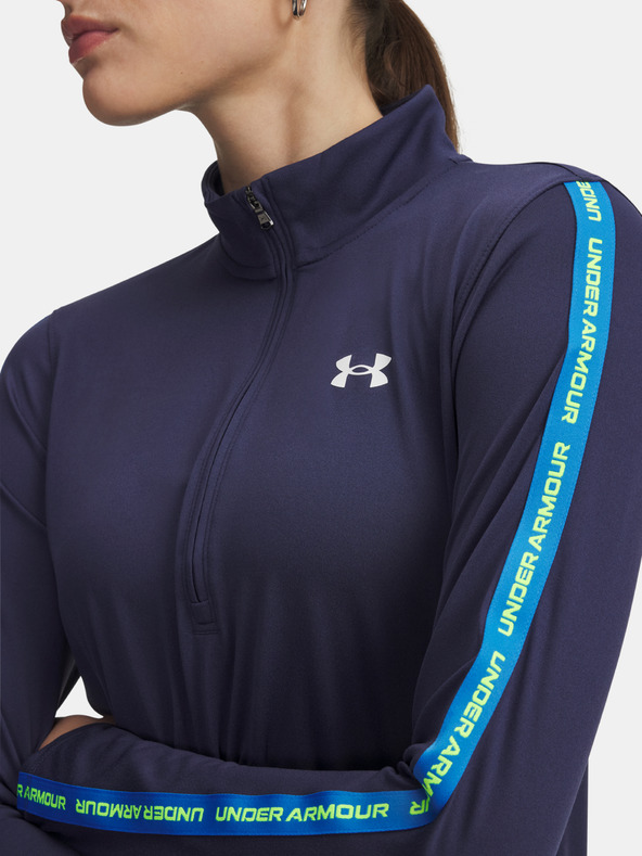 Under Armour Damen-Sweatshirt Under Armour UA Tech WM Tape Half Zip-BLU