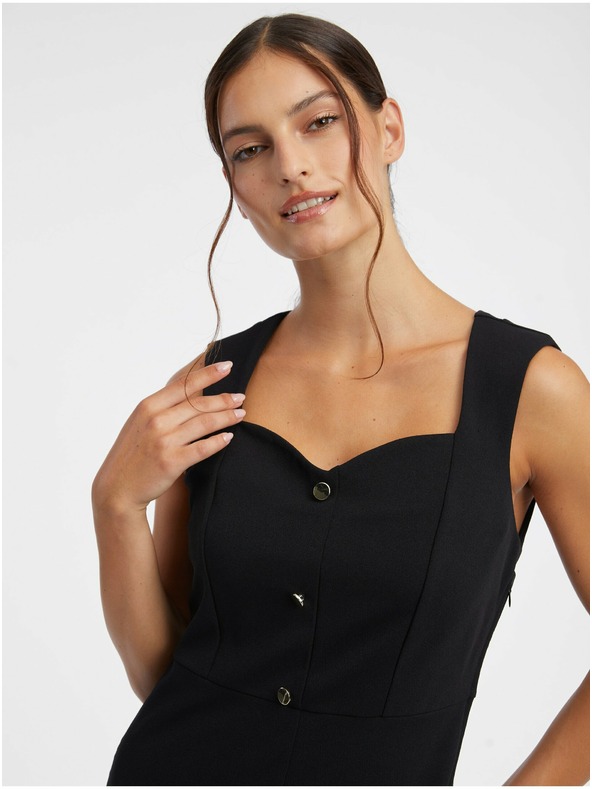 Orsay Schwarzes Damenkleid ORSAY