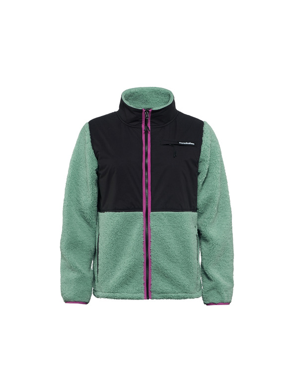 Horsefeathers Damen Fleece Sweatshirt Gema - iceberg green