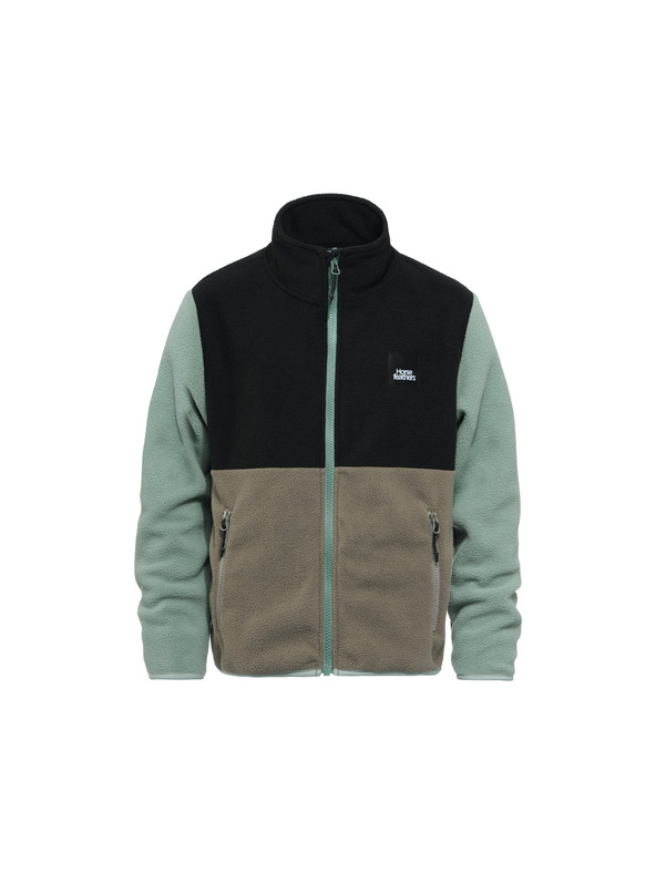 Horsefeathers Kinder Fleece Hoodie Vigo - iceberg green