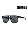 Horsefeathers Sonnenbrille Trigger - gloss black/gray