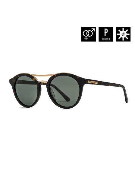 Horsefeathers Sonnenbrille Nomad - matt havana/green