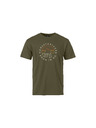 Horsefeathers T-Shirt Line Circle - burnt olive