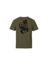 Horsefeathers T-Shirt Blocks - burnt olive
