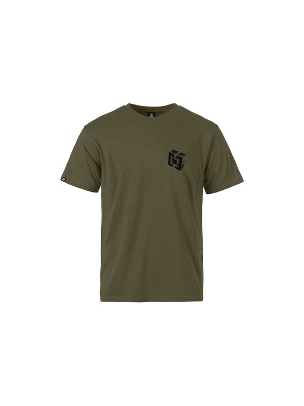 Horsefeathers T-Shirt Blocks - burnt olive
