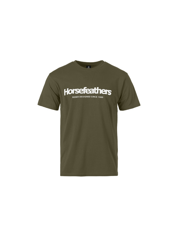 Horsefeathers T-Shirt Quarter - burnt olive