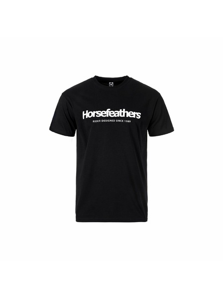 Horsefeathers T-Shirt Quarter - black