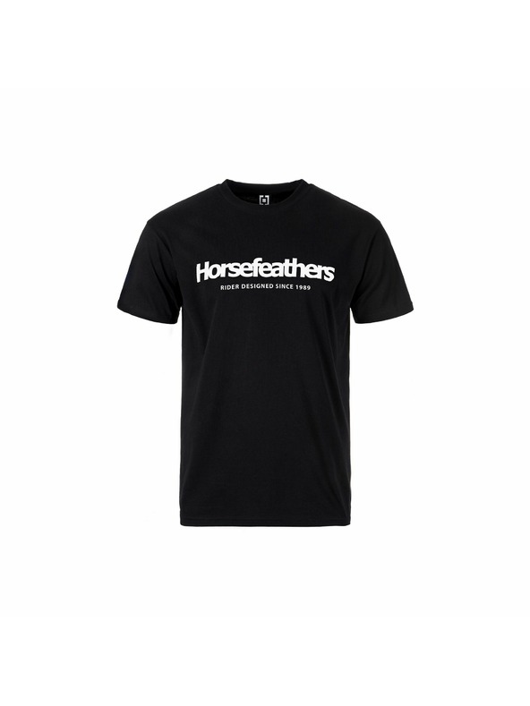 Horsefeathers T-Shirt Quarter - black